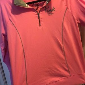 Victoria’s Secret pink pull over work out shirt